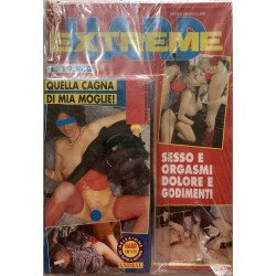 VHS + RIVISTA HARD EXTREME ANIMALI QUELLA CAGNA DI MIA MOGLIE 1995