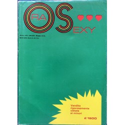 ORA SEXY N.4 1978 SUPPLEMENTO SEXY TIME EDITORIALE MAGNUM